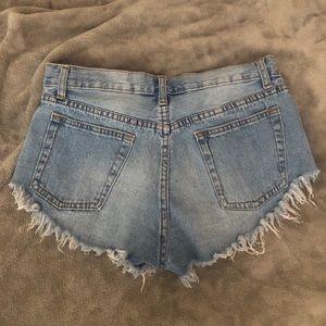 Medium blue Jean shorts